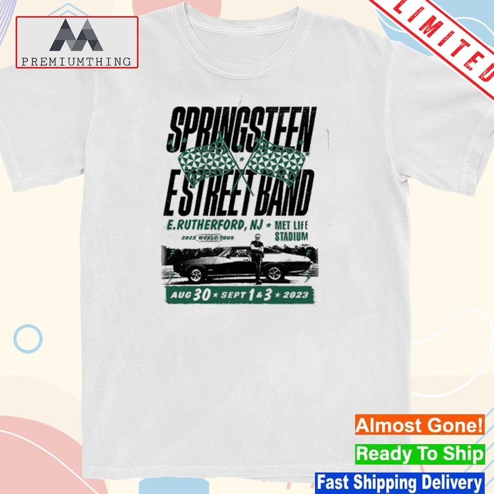 Official bruce Springsteen and E Street Band 2023 Tour MetLife Stadium East Rutherford, NJ Shirt
