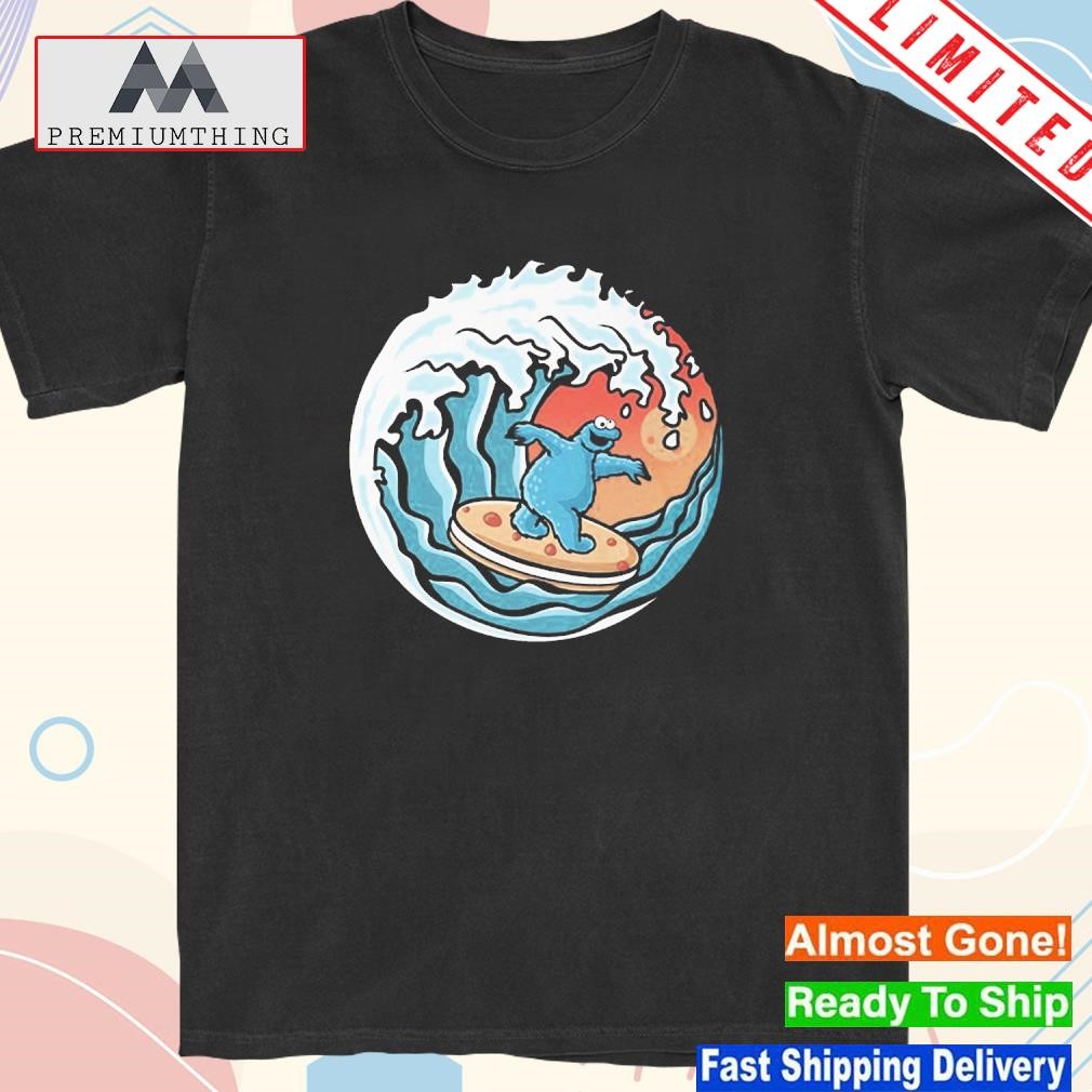 Official cookie Surfing Sesame Street Shirt