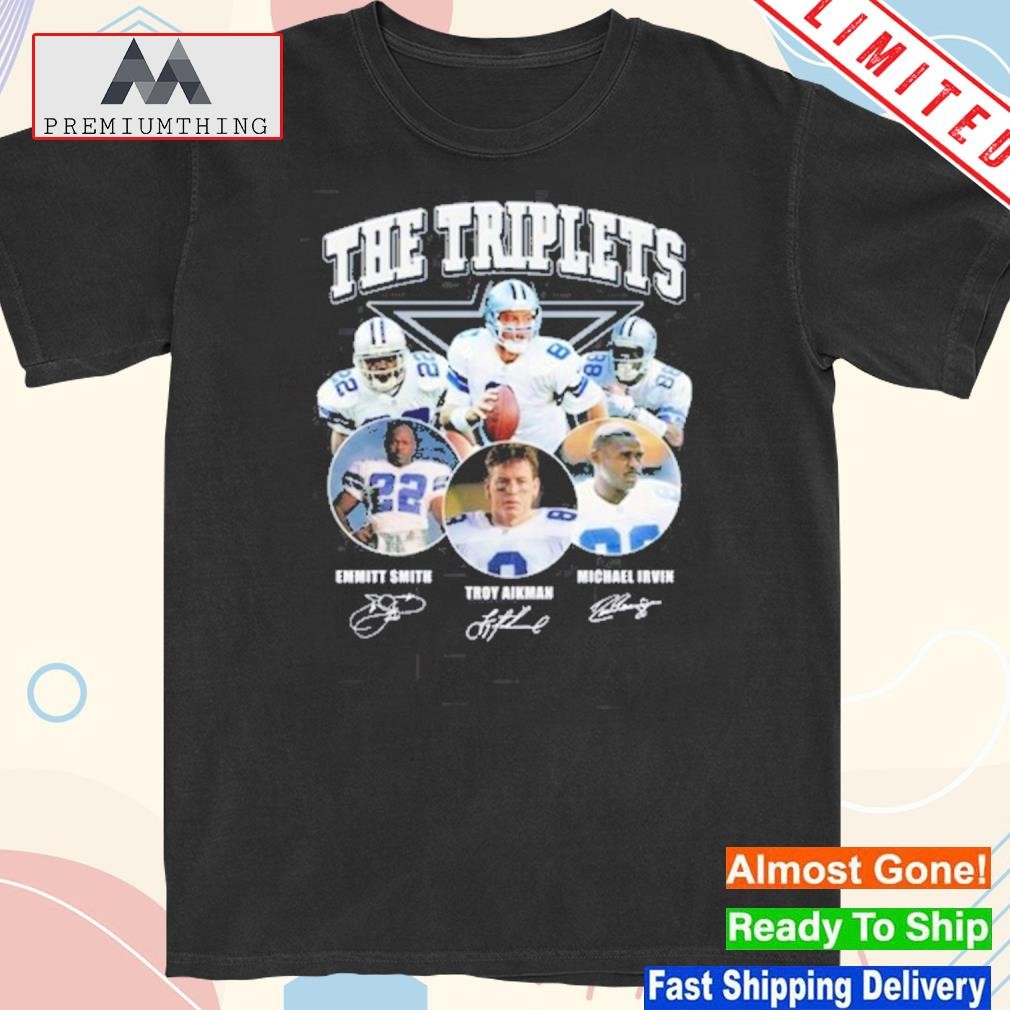Official dallas Cowboys The Triplets Shirt