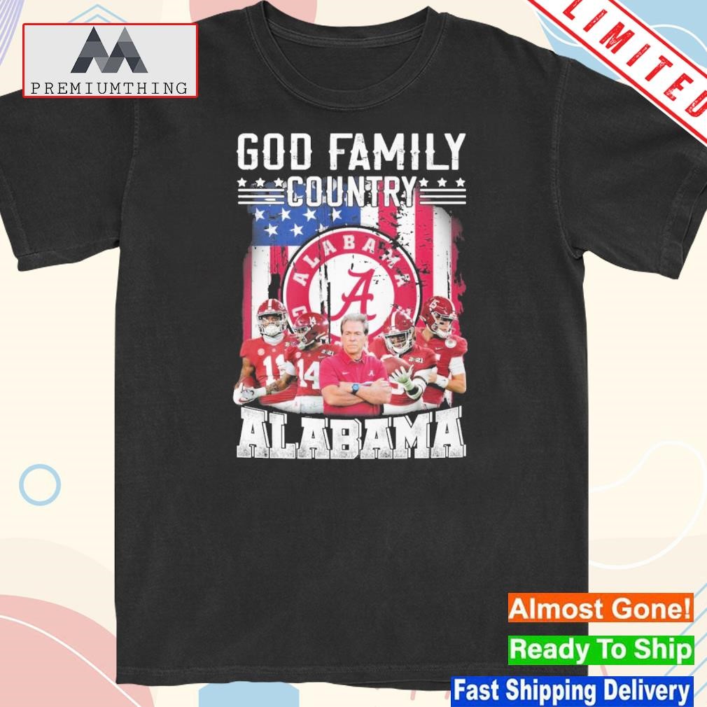Official god Family Country Alabama Shirt