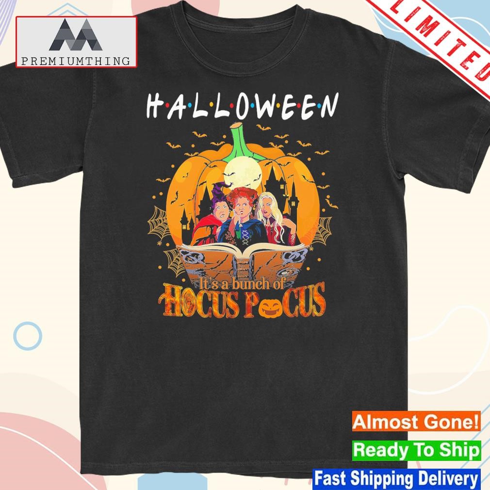 Official halloween it's a bunch of hocus pocus shirt
