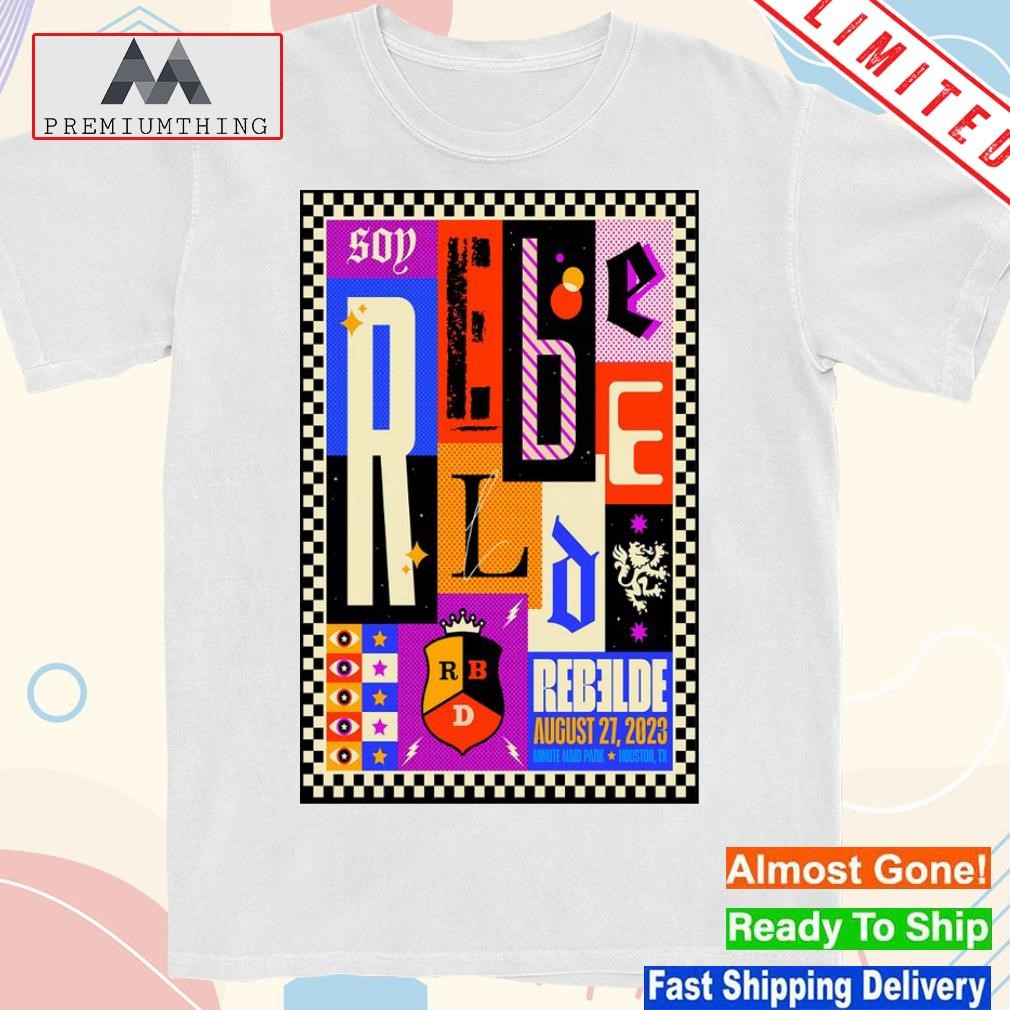 Official houston tx rbd band poster shirt