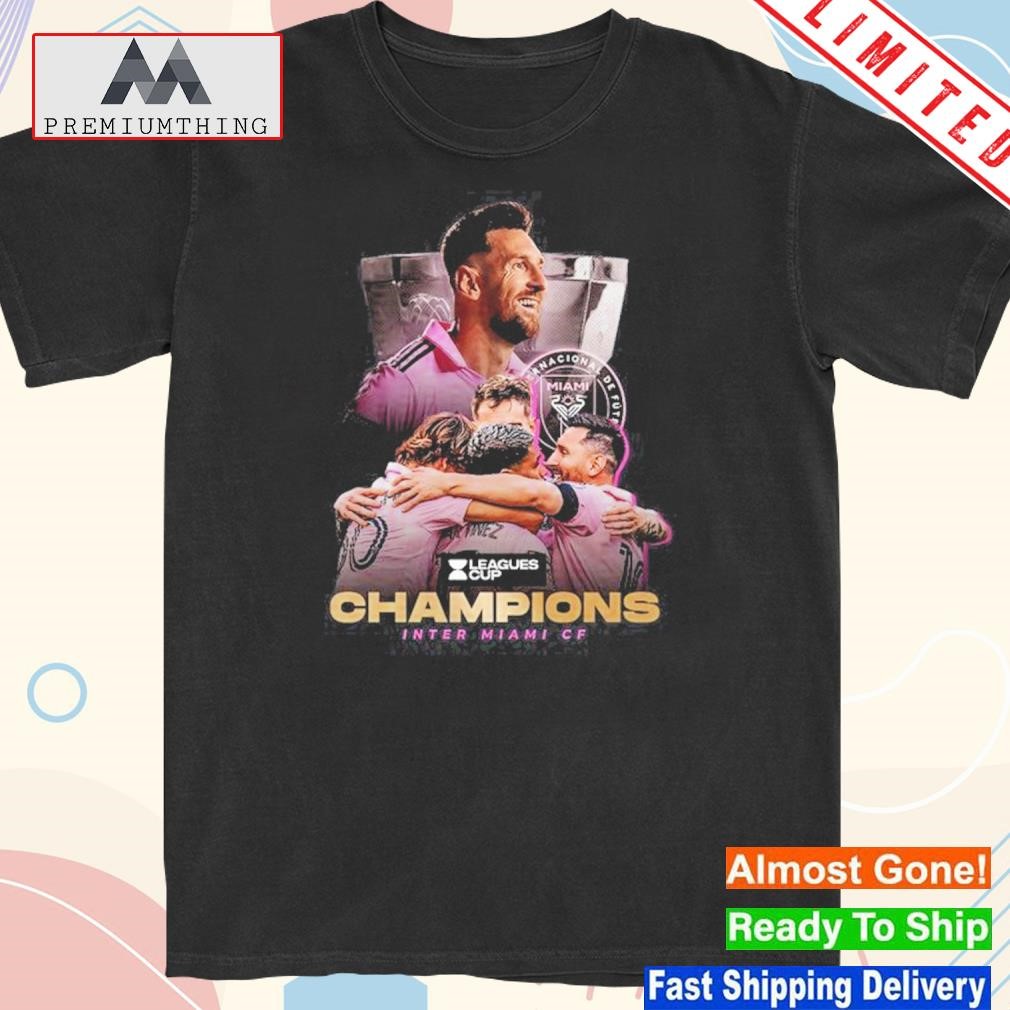 Official leagues cup champions inter miamI cf shirt