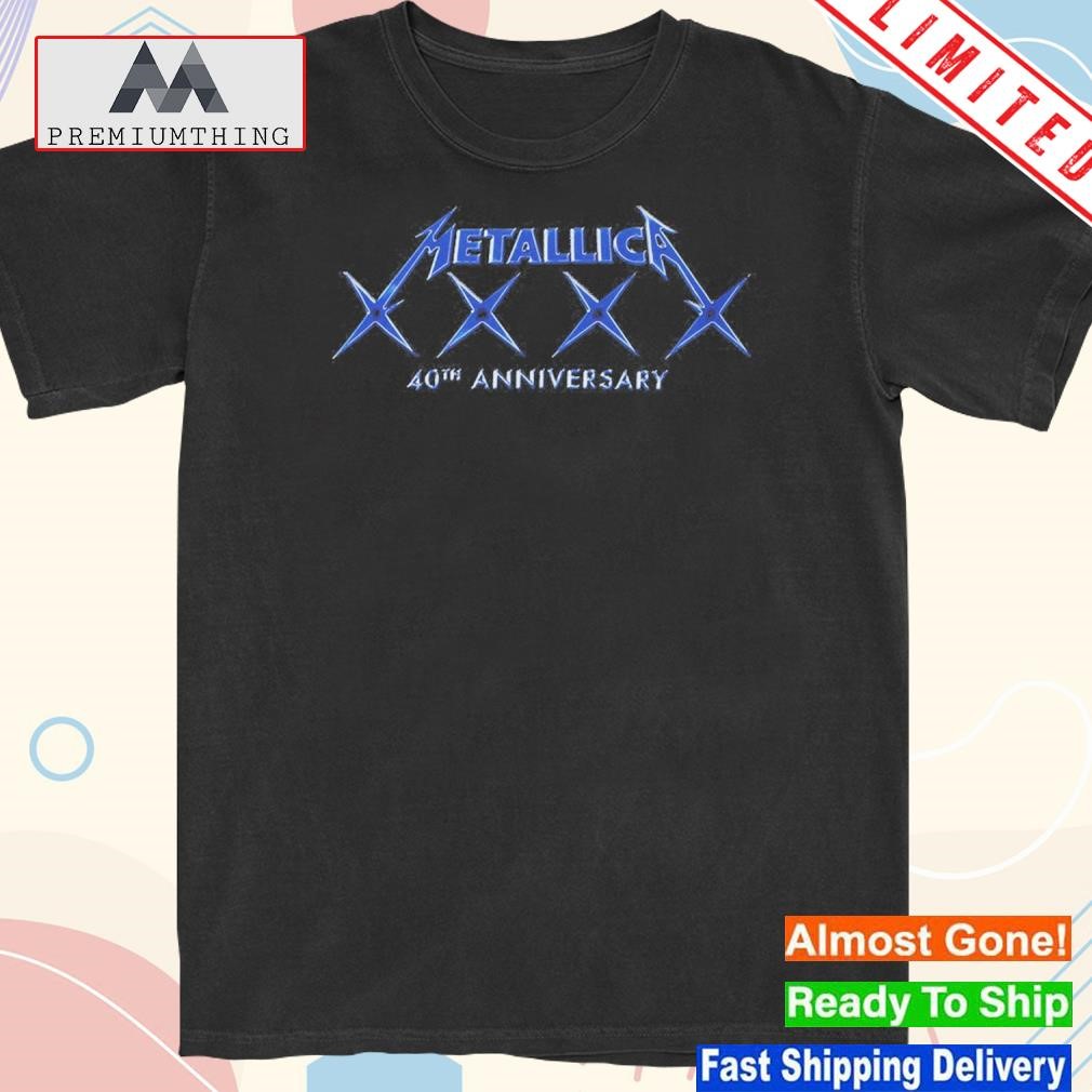 Official metallica 40 XXXX Shirt