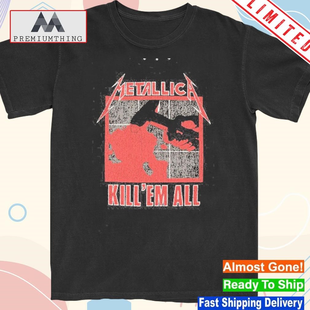 Official metallica Kill 'Em All Shirt