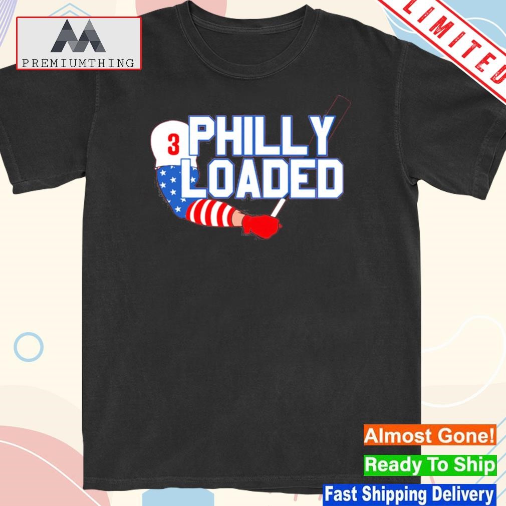 Official philadelphia Phillies Philly Loaded T-Shirt