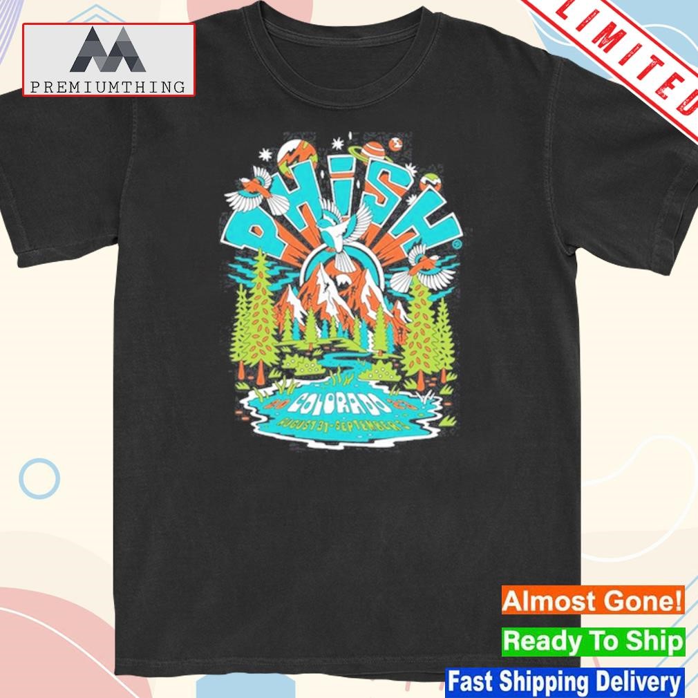 Official phish August 31 And September 3, 2023 Colorado T-Shirt