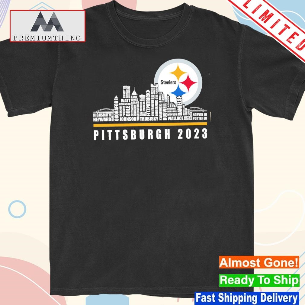 Official pittsburgh 2023 name team player city shirt
