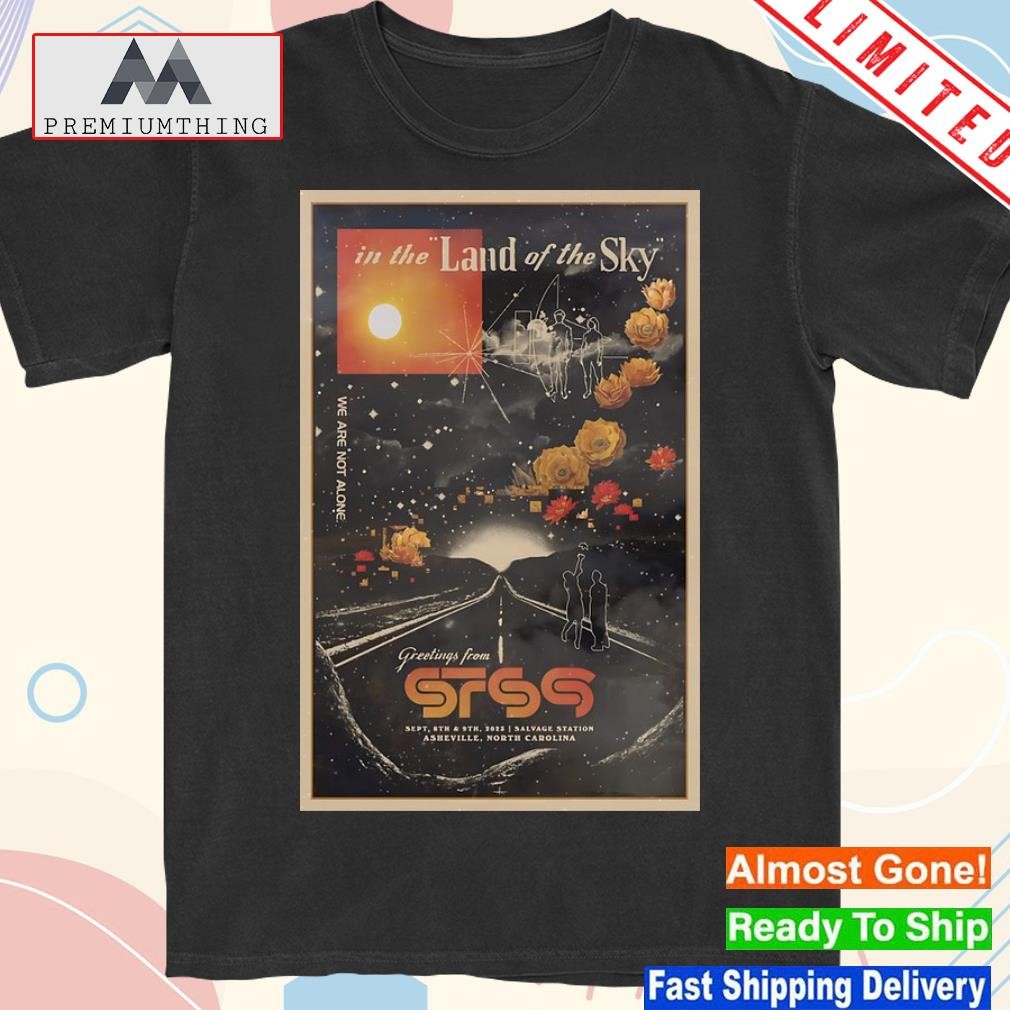 Official sts9 salvage station asheville nc 2023 poster shirt