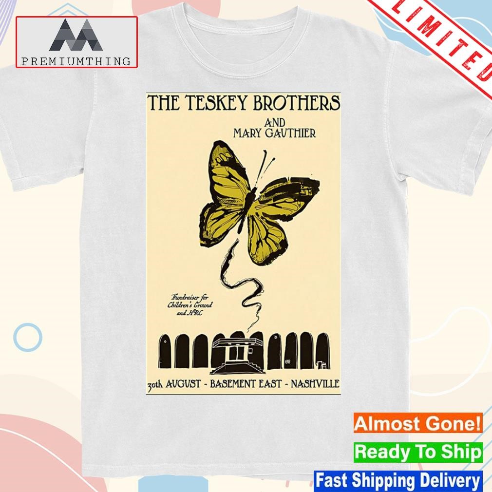 Official the Teskey Brothers Aug 30, 2023 Basement East Nashville shirt