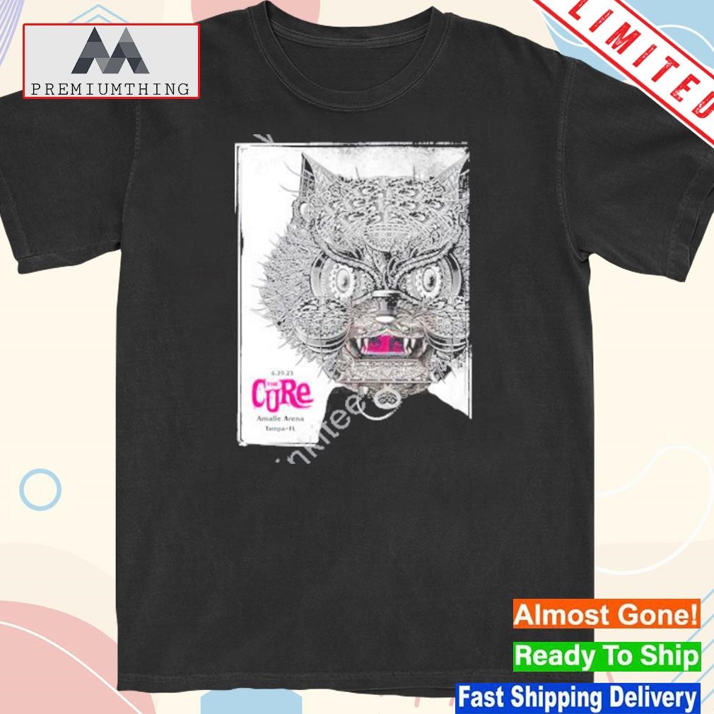 Official the cure merch tampa event shirt