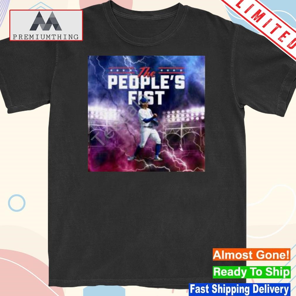 Official the people's fist shirt