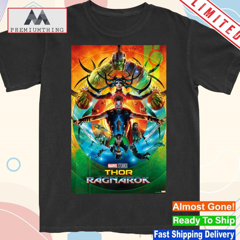 Official thor ragnarok movie poster shirt