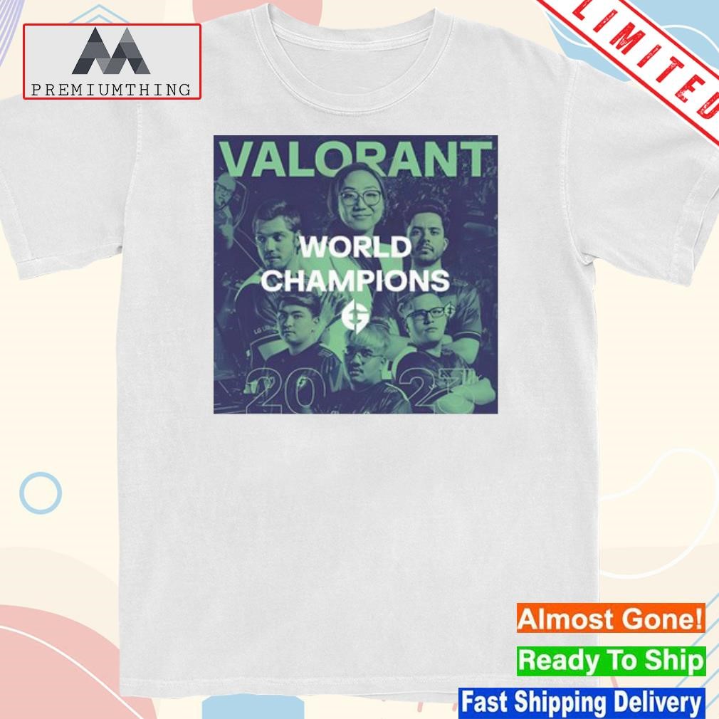 Official valorant World Champions New Shirt