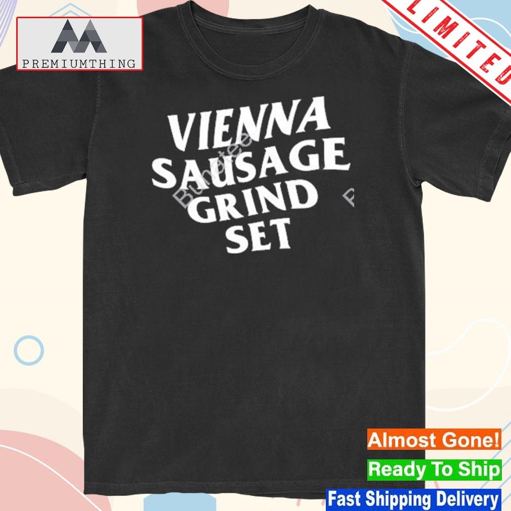Official vienna sausage grind set tanktop shirt