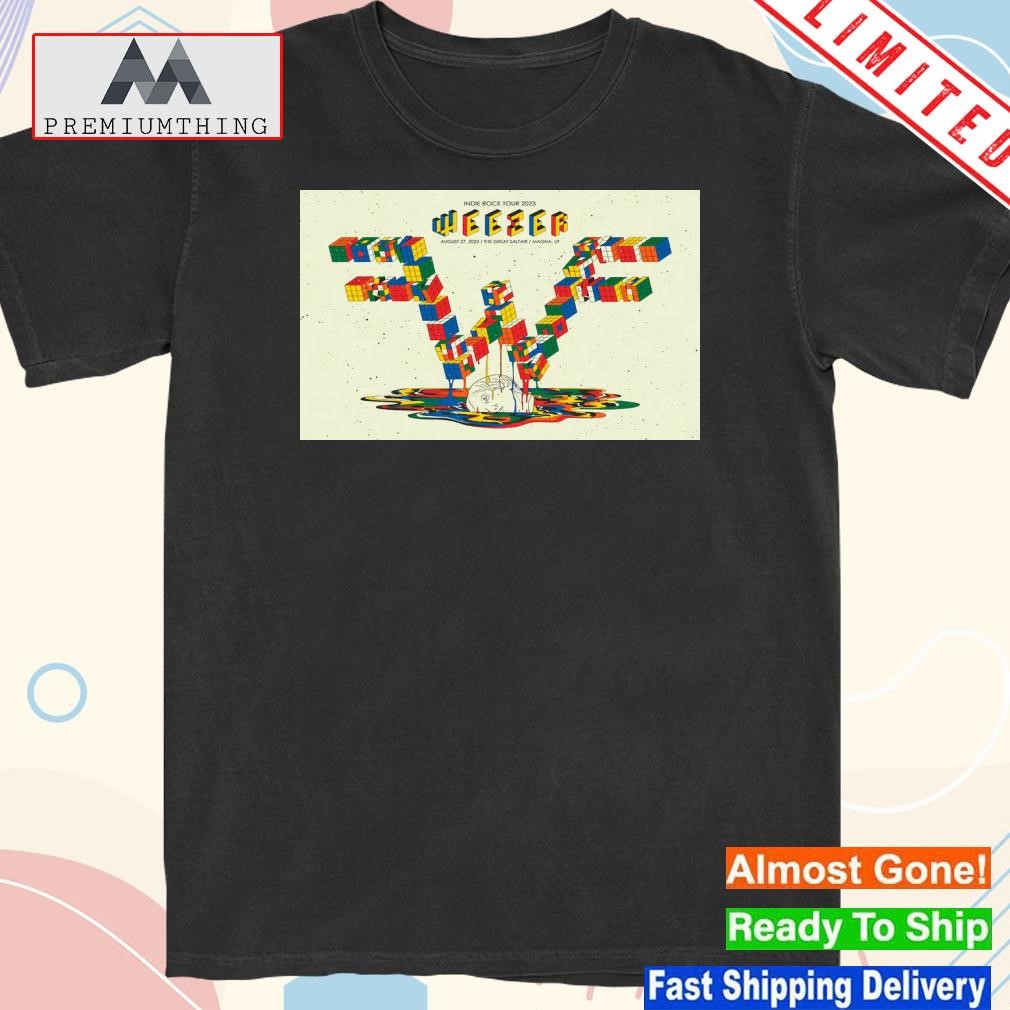 Official weezer Tour Magna, UT August 27, 2023 Poster shirt