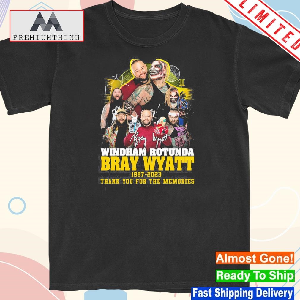 Official windham Rotunda Bray Wyatt 1987 2023 Memories T Shirt