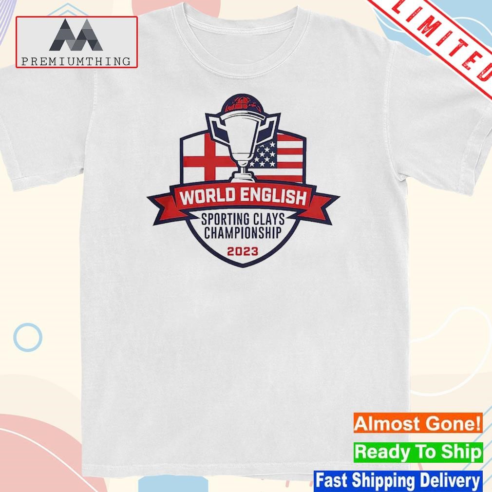 Official world English Sporting Championships 2023 Logo Shirt