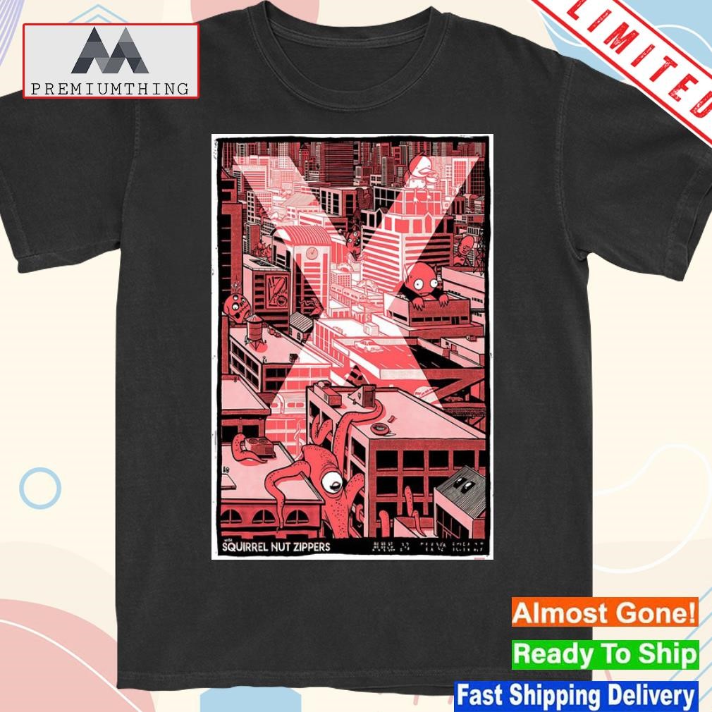 Official x the band chicago Illinois event aug 27-28 2023 poster shirt