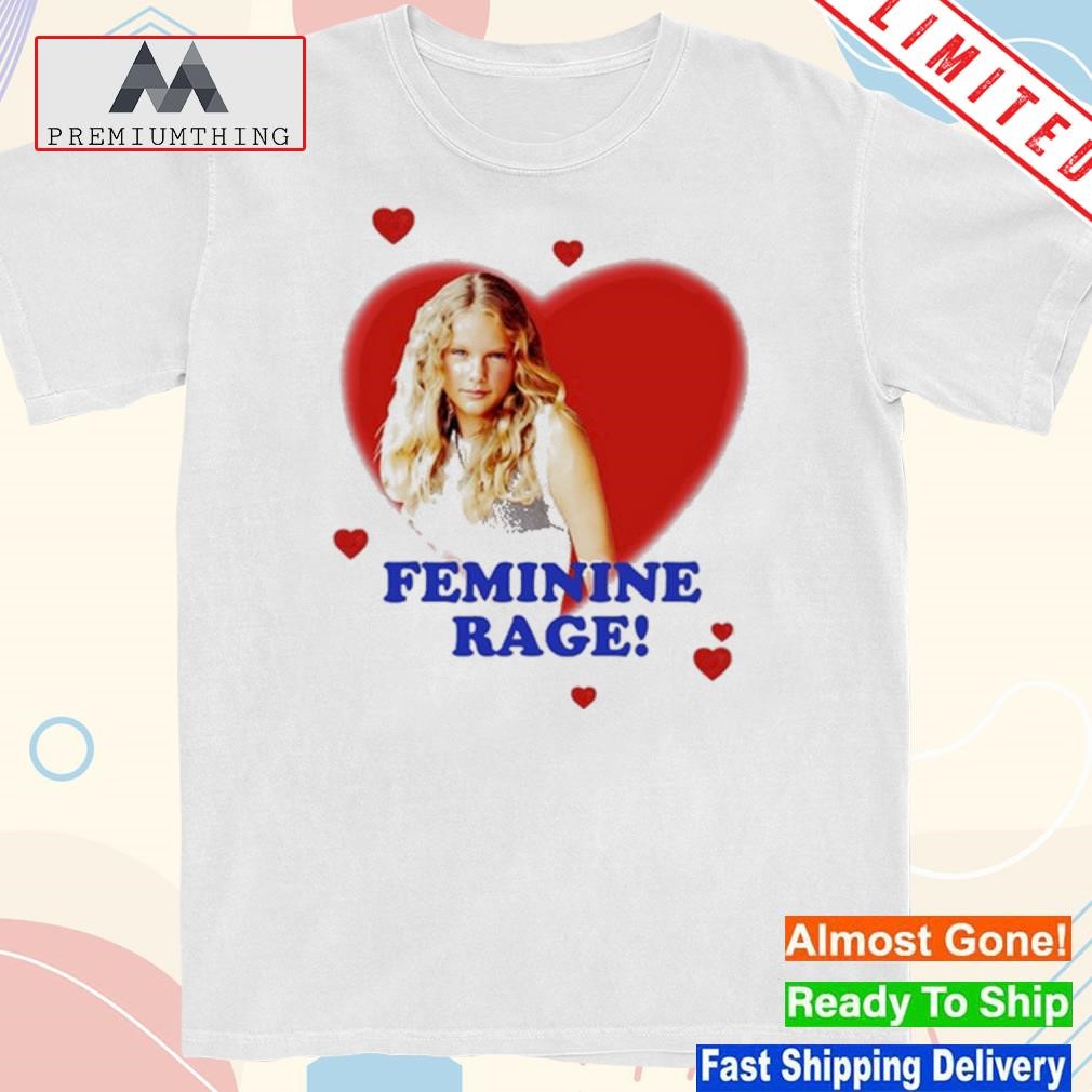 Sabrina carpenter wearing feminine rage shirt