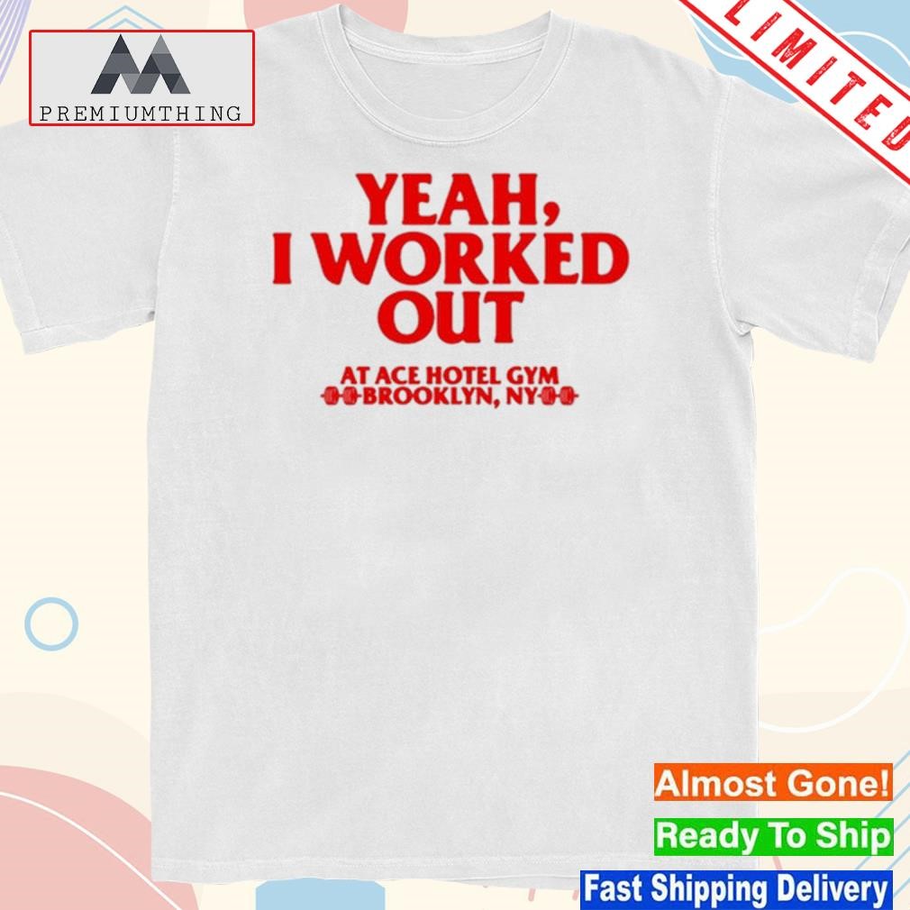 Wahlid Mohammad Yeah I Worked Out Shirt
