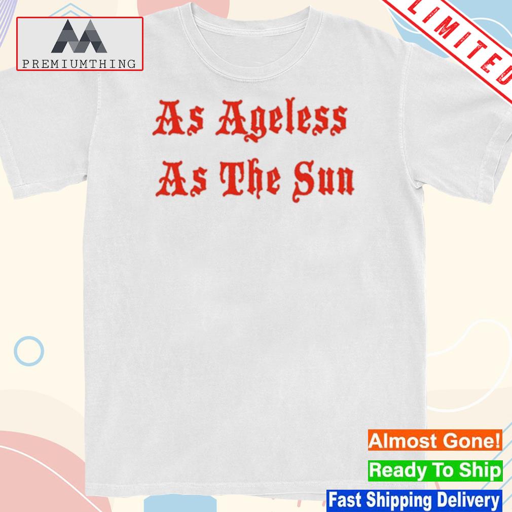 Design as ageless as the sun shirt