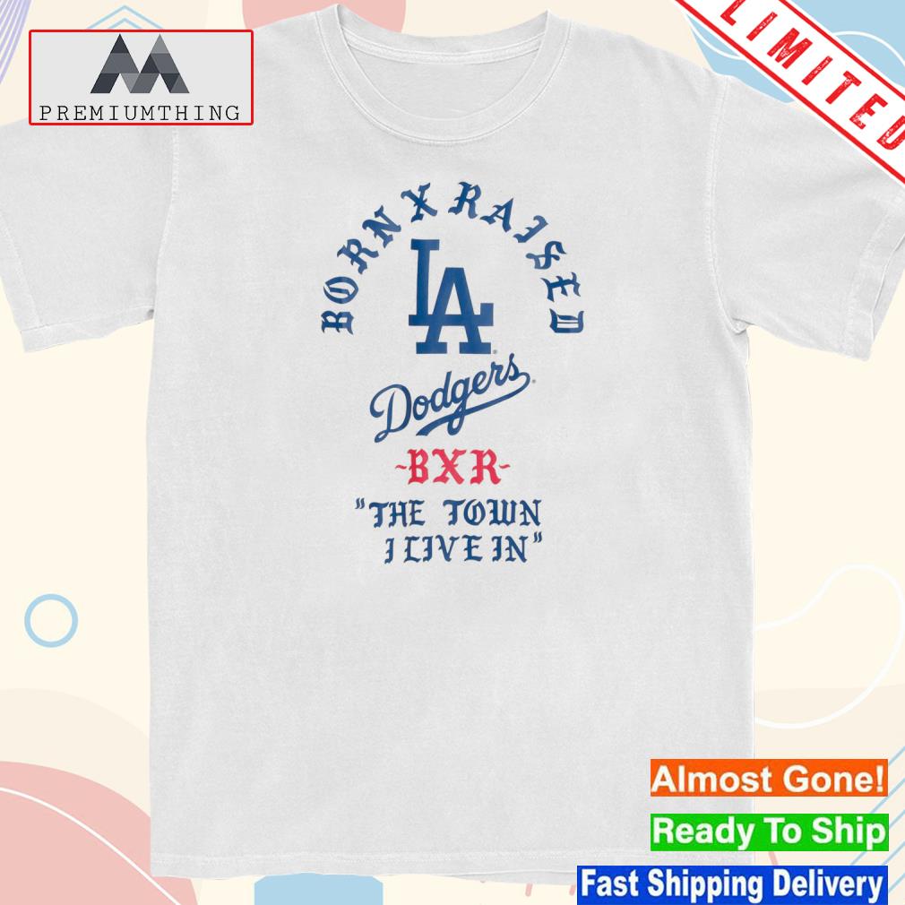 Design los Angeles Dodgers X Born X Raised Shirt