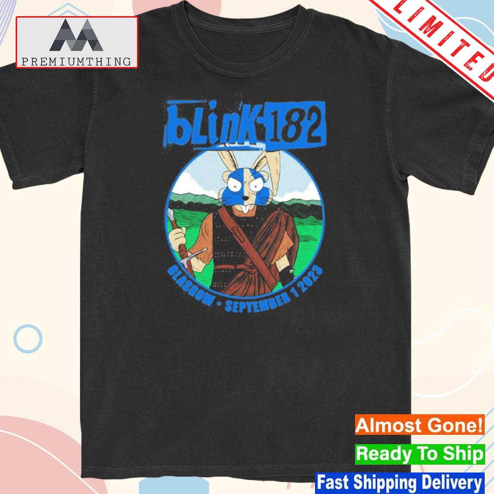 2023 Blink-182 World Tour Glasgow Shirt