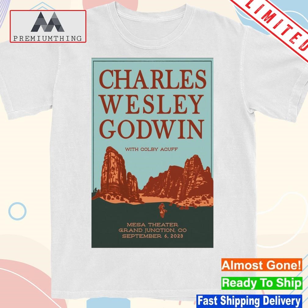 Charles Wesley Godwin Tour 2023 Mesa Theater Poster shirt