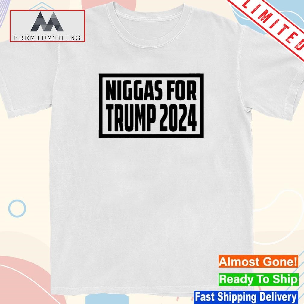 Citizen Free Press Niggas For Trump 2024 T-Shirt