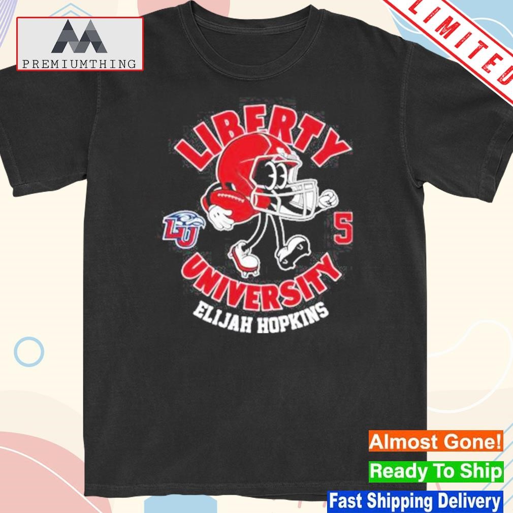 Liberty Flames Elijah Hopkins 2023 NCAA Football T-Shirt