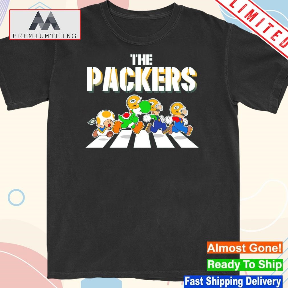 Mario Green Bay Packers Abbey Road T-shirt