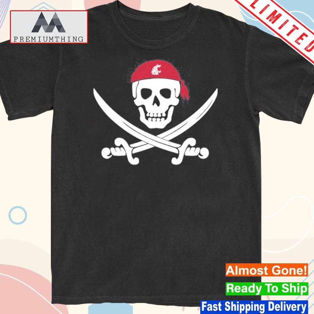 Official jake Dickert Wearing Pirate Skull shirt