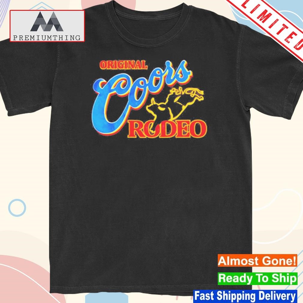 Official original Coors Rodeo T-Shirt