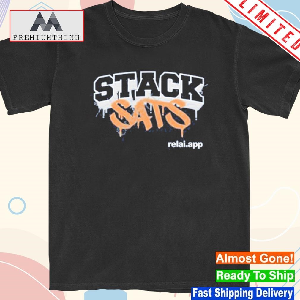 Official stack Sats Relai App Shirt