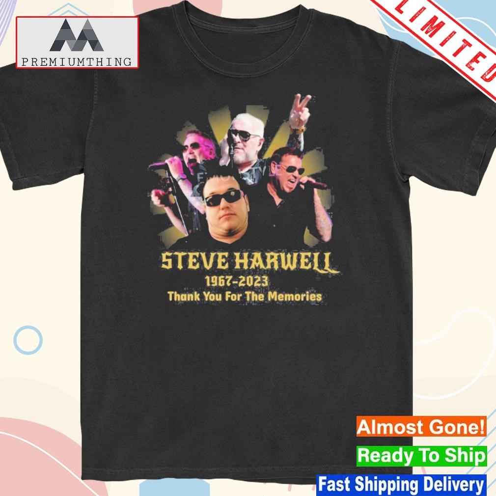 Official steve Harwell 1967-2023 Thank You For The Memories Shirt