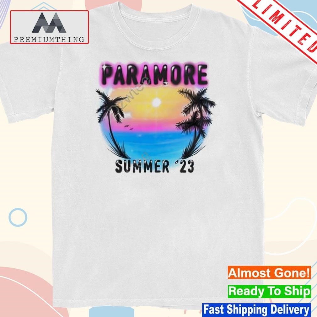 Paramore summer 2023 shirt
