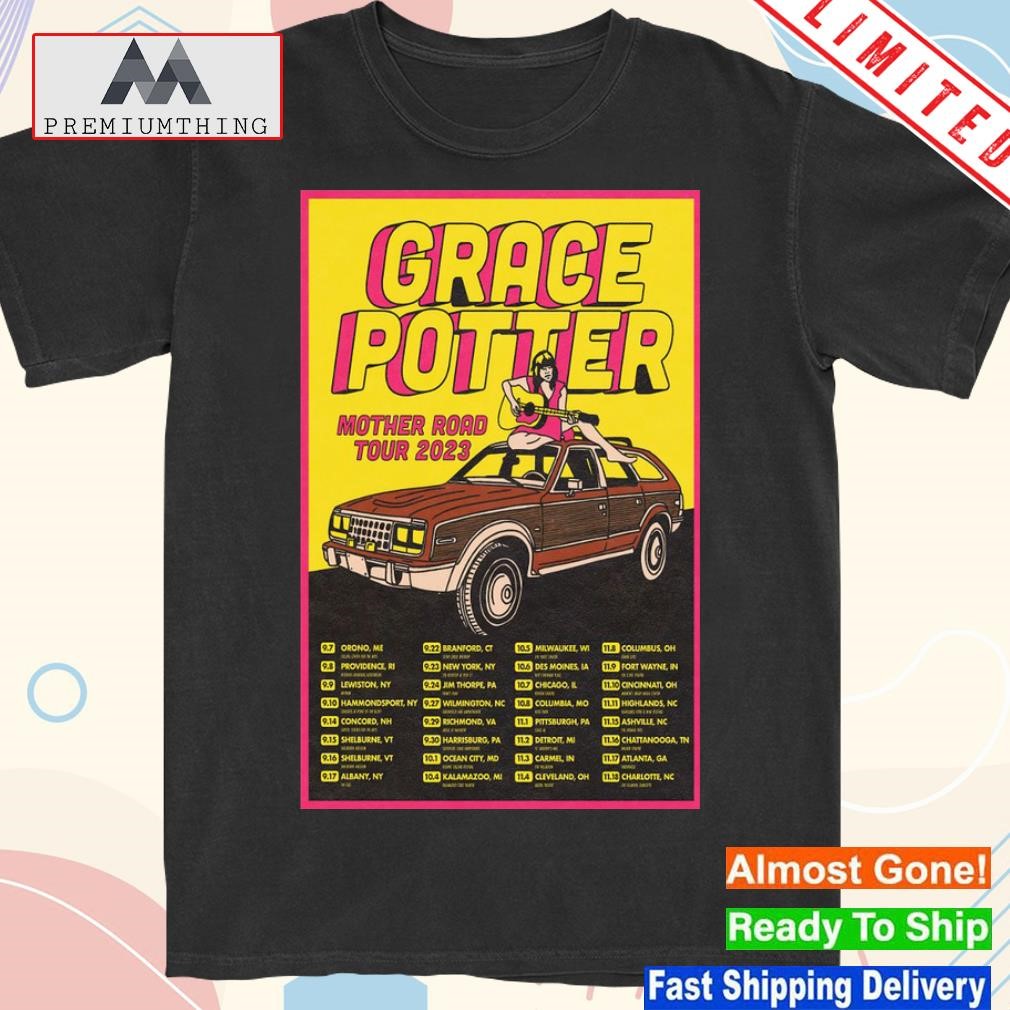 Poster grace Potter 2023 mother road shirt