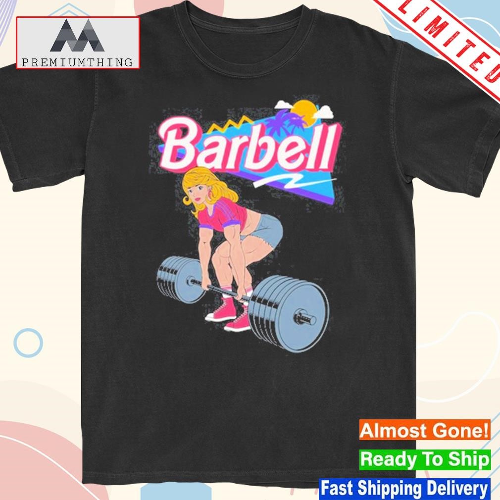 Raskolapparel barbell barbie shirt