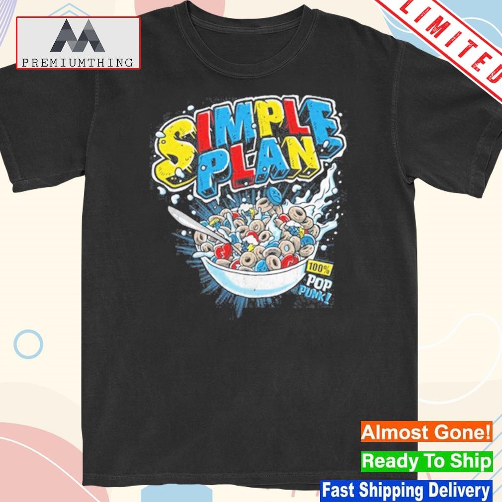 Simple Plan Cereal Pop Punk Shirt