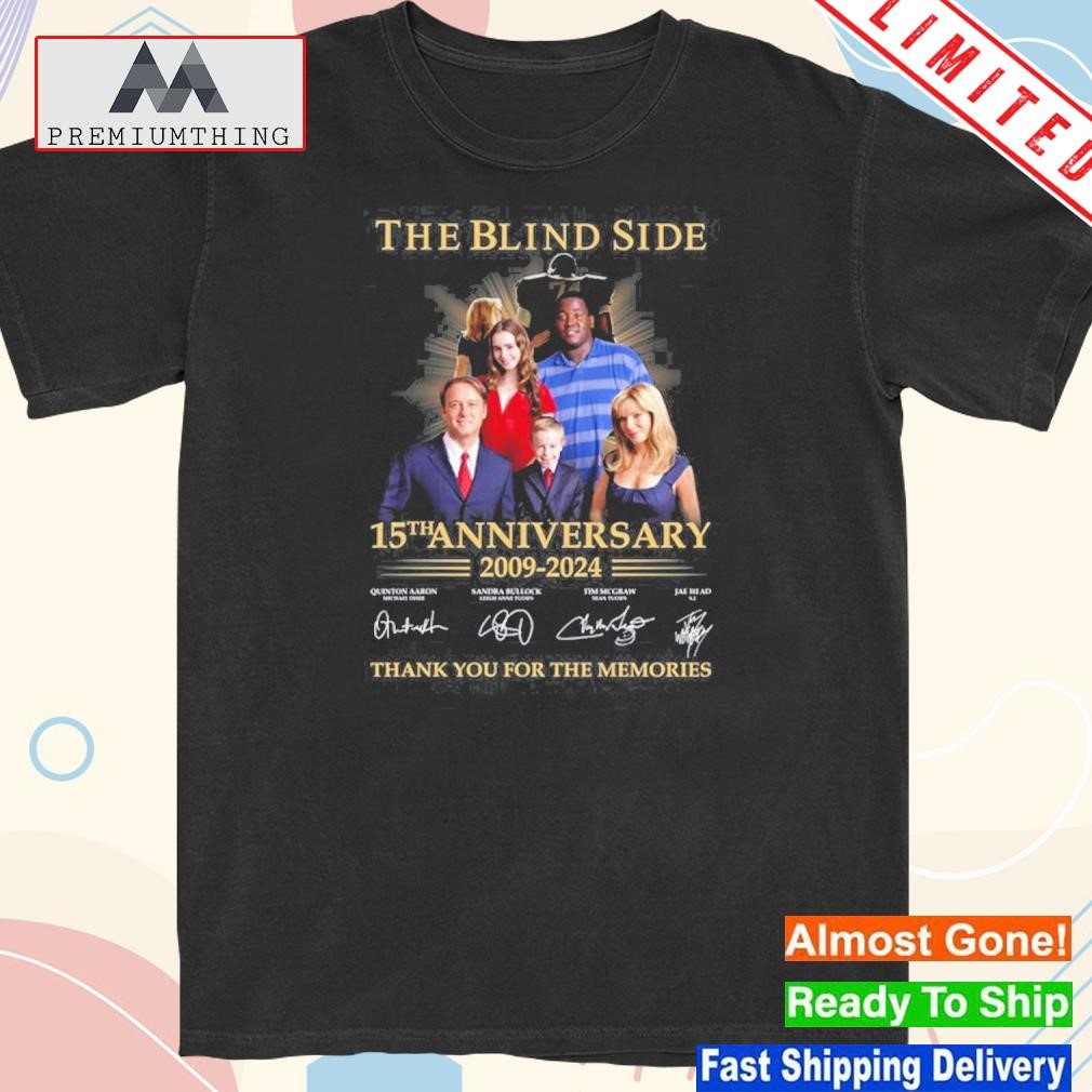 The blind side 15th anniversary 2009 – 2024 thank you for the memories shirt