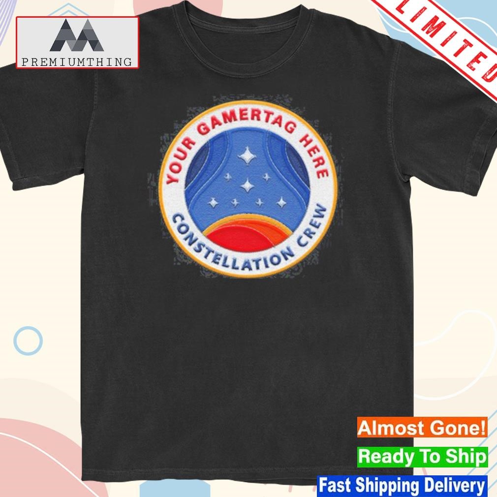 Xbox Your Gamertag Here Constellation Crew T Shirt