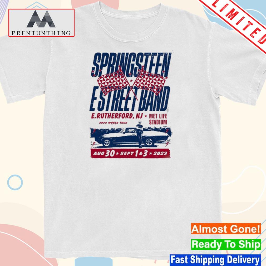 Official bruce Springsteen Tour in East Rutherford, NJ Aug 30-Sept 1 & 3, 2023 Shirt