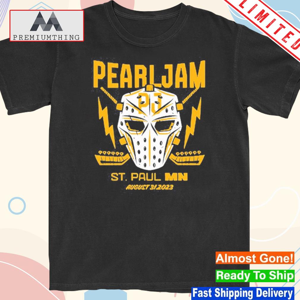 Official pearl jam xcel energy center saint Paul mn august 31 2023 shirt