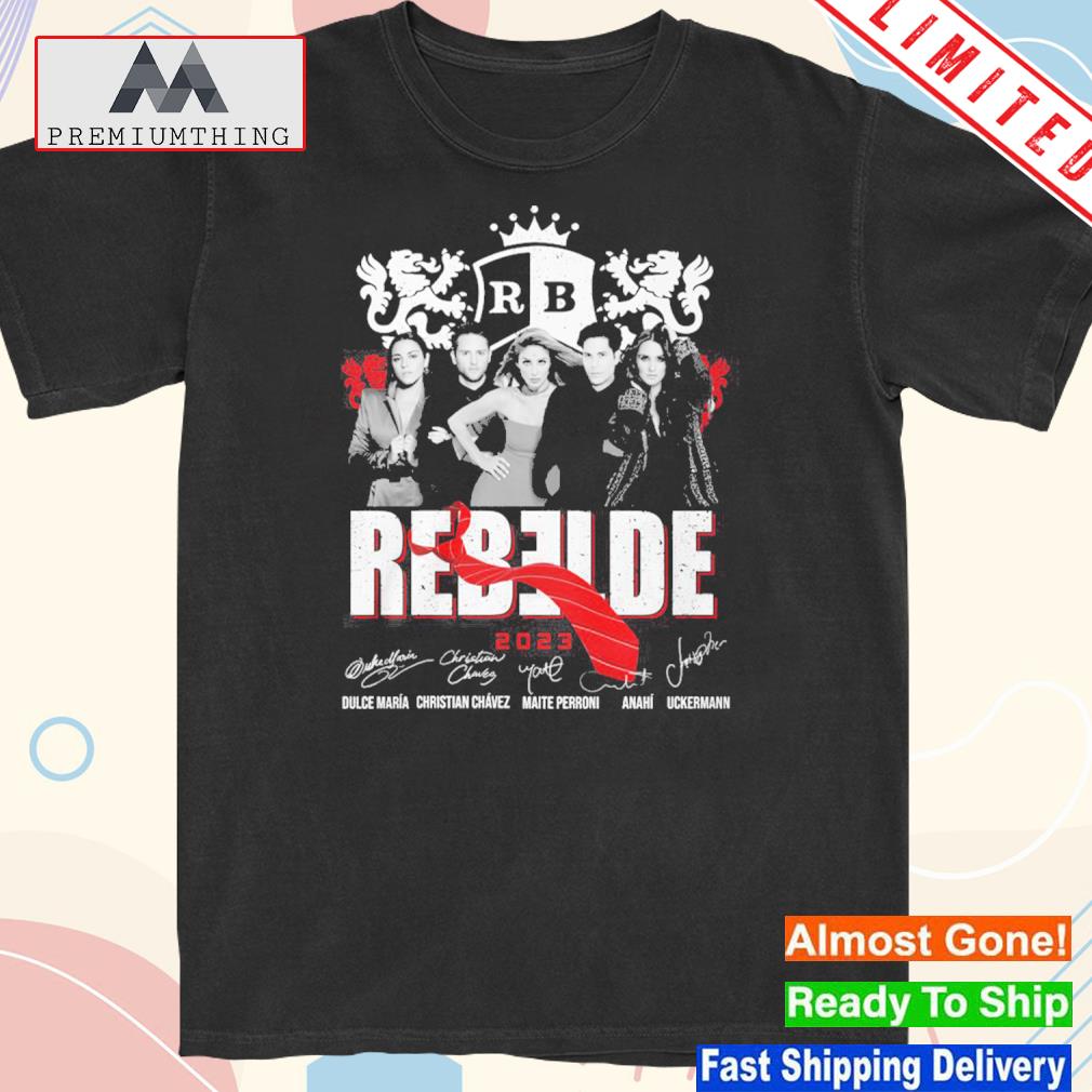 Official rebelde Mexican TV Series 2023 Shirt