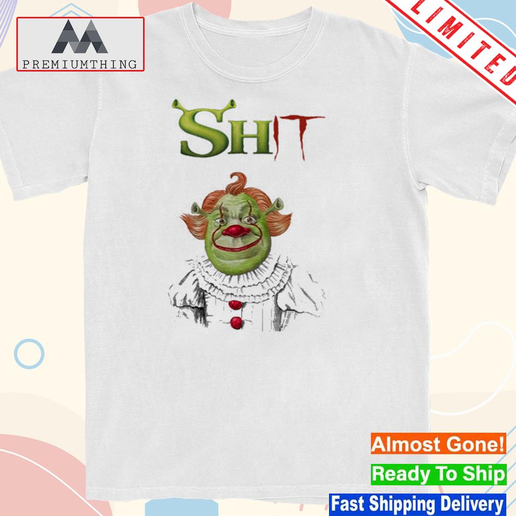 Official shit Shrek X IT Pennywise T-Shirt