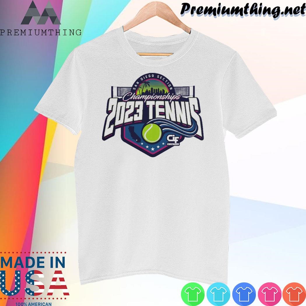 Design 2023 Cif-Sds Championship Girls Tennis San Diego Section shirt