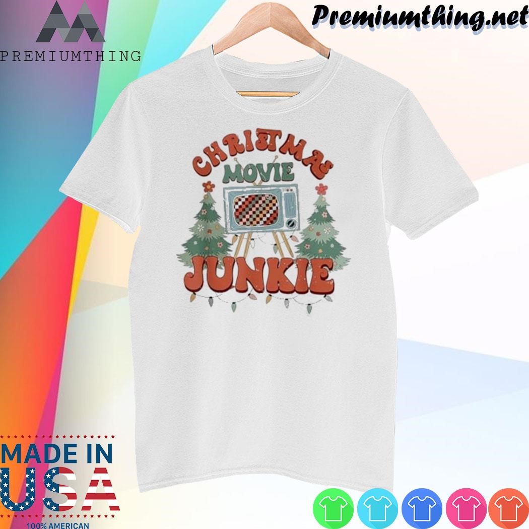 Design Christmas Movie Junkie shirt