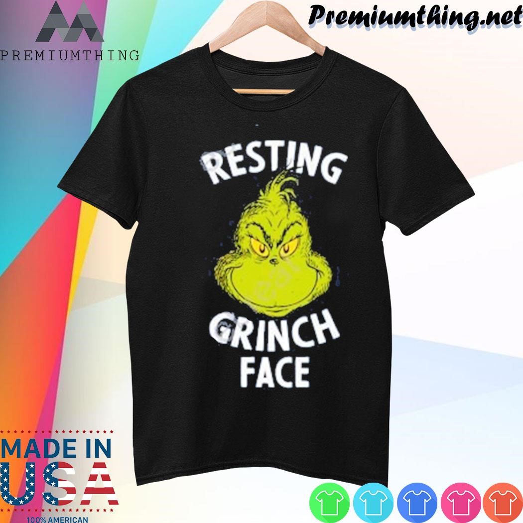 Design Dans Gaming Resting Grinch Face shirt