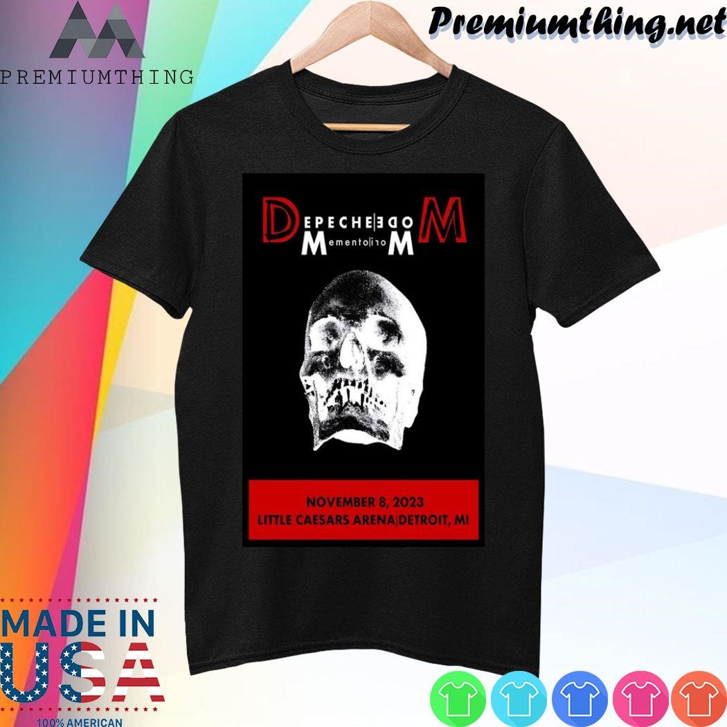 Design Depeche Mode November 8, 2023 Little Caesars Arena Detroit, MI Tour Poster shirt